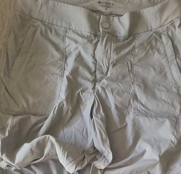 Athleta Galactic Grey Trekkie Jogger 2.0 Pants, Size 14 - Picture 2 of 4